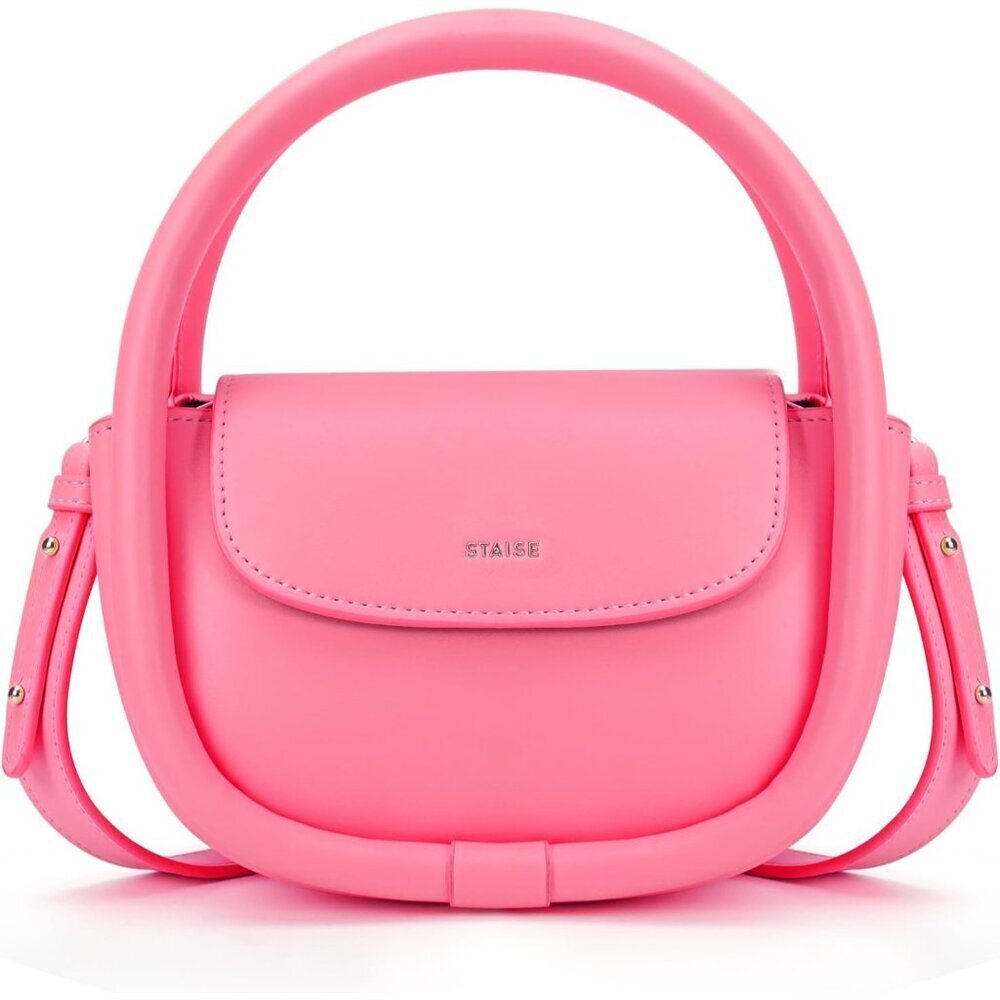 Women’s Vegan Leather Top Handle Shoulder Bag Crossbody Purse Small